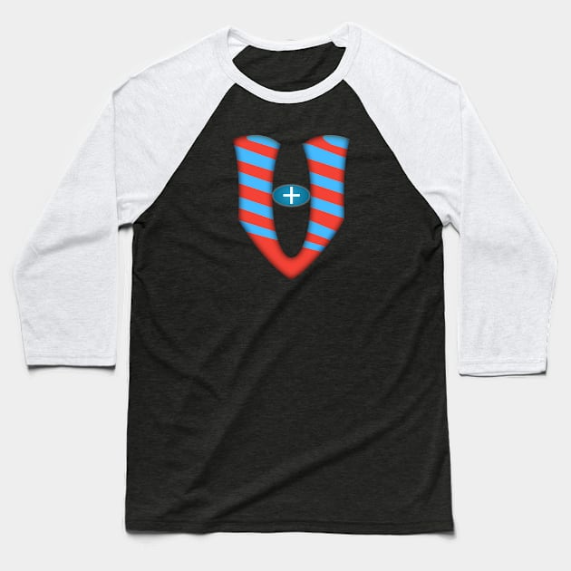 blue eyes Baseball T-Shirt by Menu.D